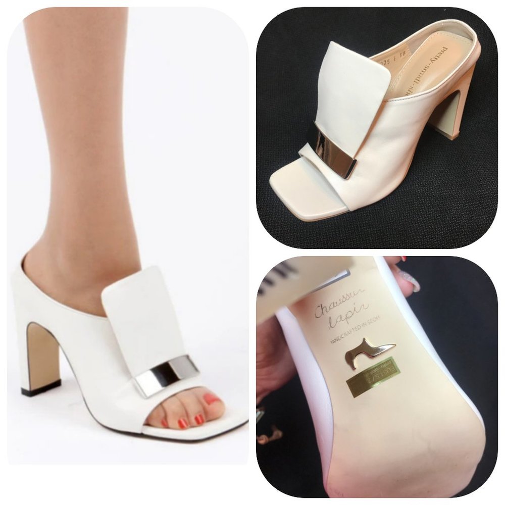 New Pretty Small shoes HAND-MADE FASSO - mule